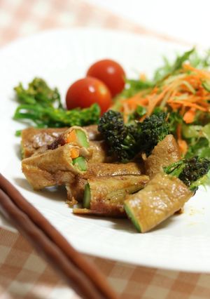 スティックセニョールと人参の豚肉巻き-レシピのメイン写真