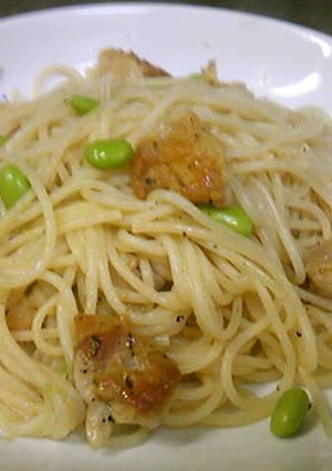 チキンの塩レモンパスタ-レシピのメイン写真