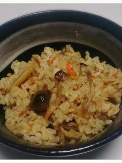 簡単!豚肉の和風炊き込みご飯-レシピのメイン写真