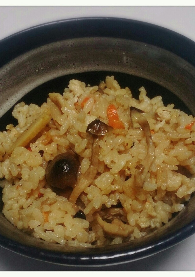 簡単！豚肉の和風炊き込みご飯-レシピのメイン写真