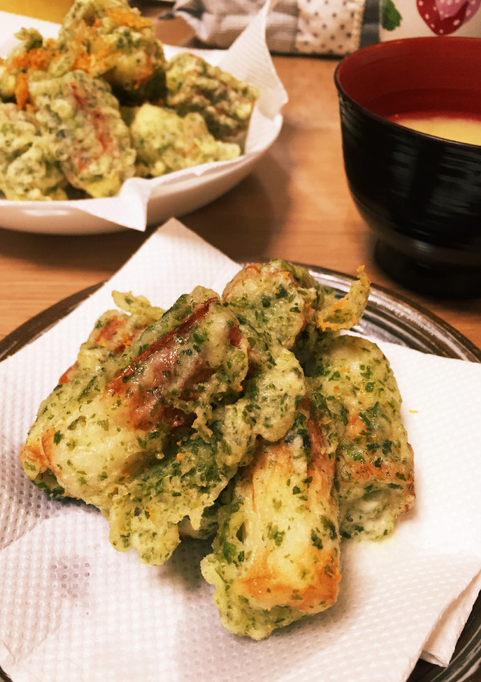チーズちくわの磯辺揚げ-レシピのメイン写真
