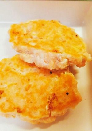 ふわふわ☆豆腐入り鮭ハンバーグ-レシピのメイン写真