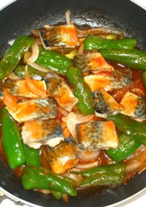 魚・さばとピーマンの簡単甘酢あんかけ炒め-レシピのメイン写真