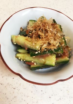 たたき梅きゅうり-レシピのメイン写真