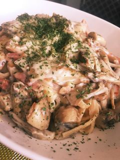 贅沢キノコのクリームパスタ-レシピのメイン写真