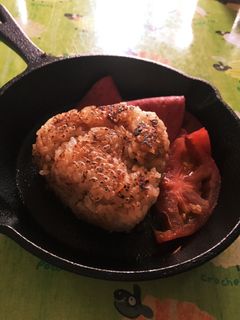 簡単朝ごはん 焼きおにぎり-レシピのメイン写真