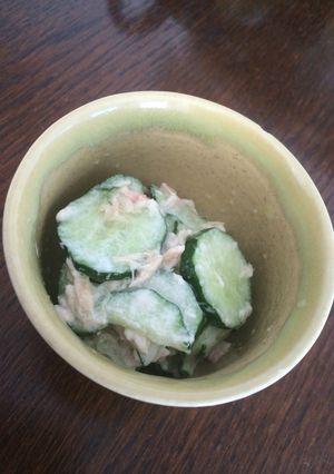 きゅうりとツナのマヨ和え-レシピのメイン写真