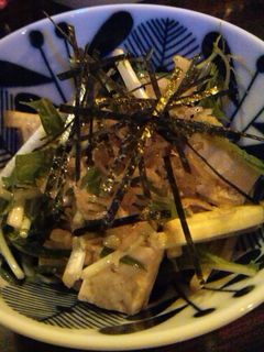 ★クセになる食感★水菜と豆腐のサラダ-レシピのメイン写真