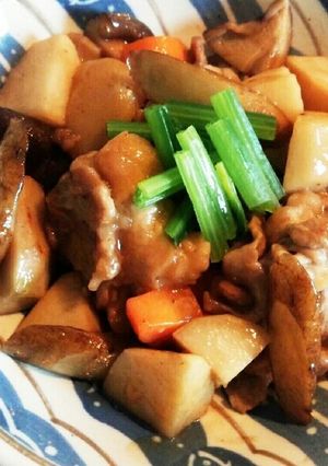 お麩の豚肉巻き炒り煮-レシピのメイン写真