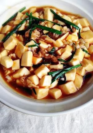 ☆豚肉と豆腐のさっぱりピリ辛煮☆-レシピのメイン写真