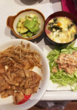 がっつり旦那へ焼肉定食-レシピのメイン写真