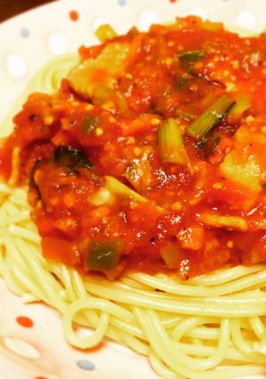 【簡単30分】小松菜トマトチーズパスタ-レシピのメイン写真
