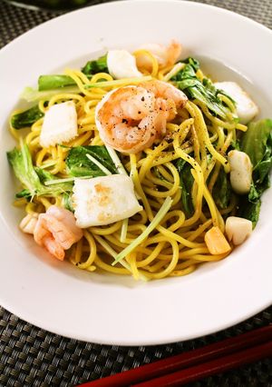 さっぱり爽やか♡塩レモンで海鮮焼きそば-レシピのメイン写真