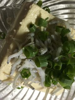 超簡単☆しらすねぎの冷奴-レシピのメイン写真