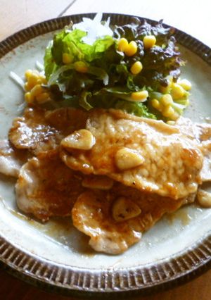 ごはん食べ過ぎ注意☆豚肉のソテー♪-レシピのメイン写真