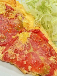 簡単1品!トマトオムレツ♡-レシピのメイン写真