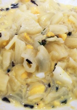 離乳食 後期 たまごとわかめのパスタ-レシピのメイン写真