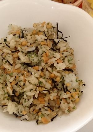 幼児も虜になる納豆チャーハン-レシピのメイン写真