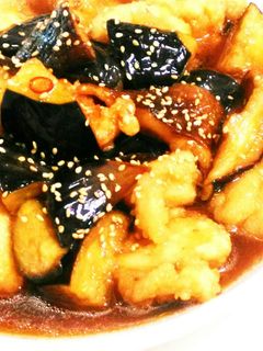 鶏胸肉とナスと椎茸の簡単煮浸し-レシピのメイン写真