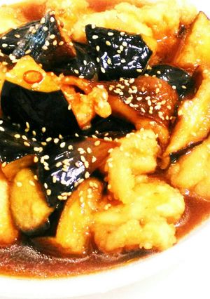 鶏胸肉とナスと椎茸の簡単煮浸し-レシピのメイン写真