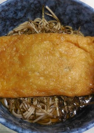 拘り、きつねそば(油揚げの味付け)-レシピのメイン写真