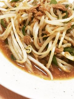 簡単◎もやしとツナとピーマンの煮びたし-レシピのメイン写真