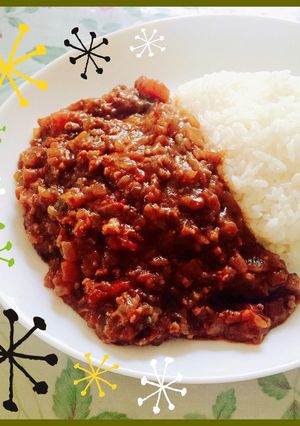 野菜ゴロゴロ挽肉どっさり簡単キーマカレー-レシピのメイン写真