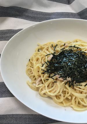 超簡単！濃厚和風ツナマヨパスタ-レシピのメイン写真