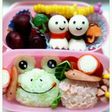 カエルと紫陽花のおにぎりキャラ弁