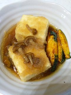 揚げ出し豆腐 なめこおろしがけ❤️-レシピのメイン写真