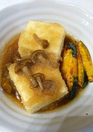 揚げ出し豆腐 なめこおろしがけ❤️-レシピのメイン写真