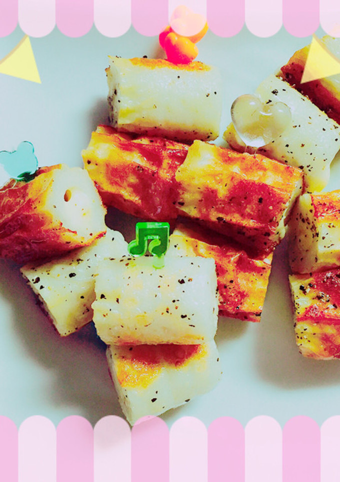 簡単☆お弁当におつまみにちくわのマヨ焼き-レシピのメイン写真