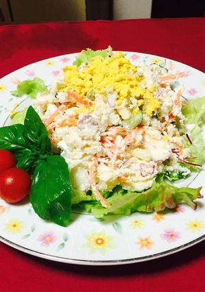 クエン酸たっぷり梅おからサラダ-レシピのメイン写真
