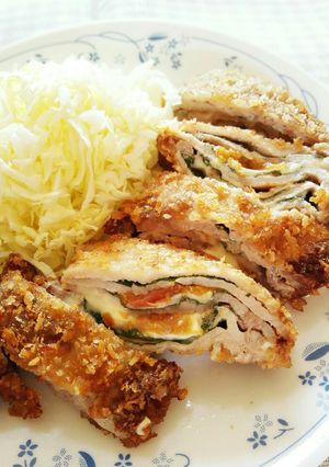 南高梅干しとチーズの重ねトンカツ-レシピのメイン写真