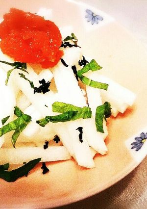 ダイエット成功3分副菜☆大根の絶品サラダ-レシピのメイン写真