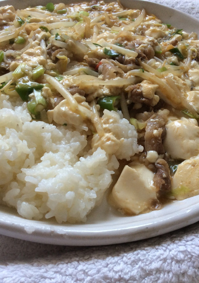 牛肉とろとろマーボー風-レシピのメイン写真