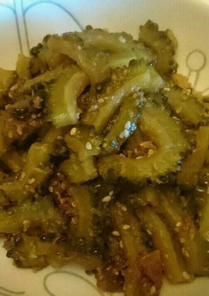 ゴーヤー佃煮-レシピのメイン写真