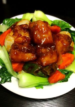 ☆肉ゴロゴロ酢豚☆-レシピのメイン写真
