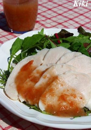 料亭の味。梅ドレッシング-レシピのメイン写真