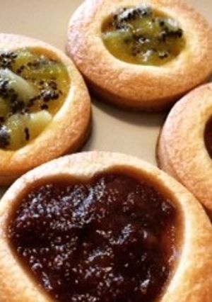 くだものジャムクッキー-レシピのメイン写真