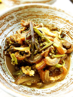 猪肉とわらびの醤油糀炒め-レシピのメイン写真
