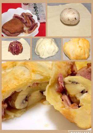 マッシュルームのパイ包み焼き-レシピのメイン写真