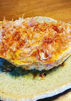 ベーコンとネギのお好焼☆お醤油で☆-レシピのメイン写真