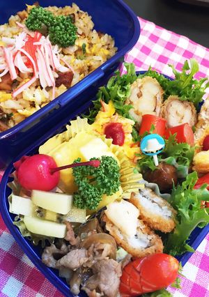 高校生弁当作り奮闘記24-レシピのメイン写真