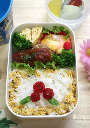 小梅の薔薇弁当-レシピのメイン写真