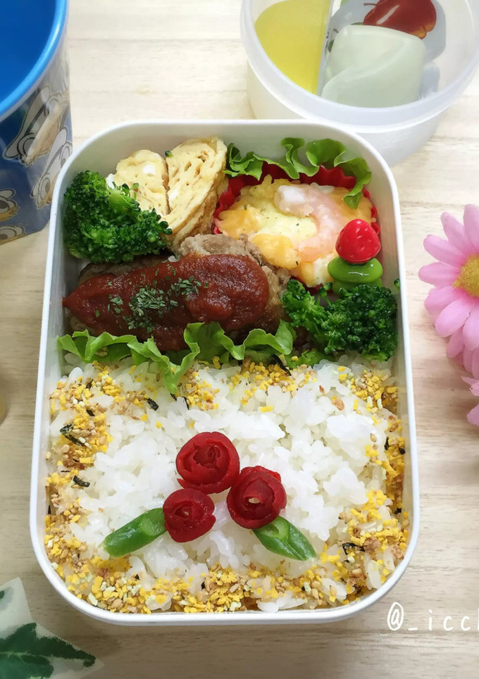 小梅の薔薇弁当-レシピのメイン写真