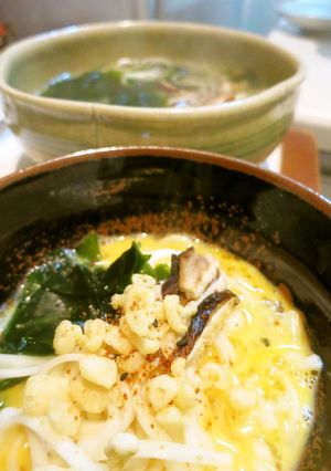 【明太子味】釜玉うどん-レシピのメイン写真