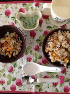 離乳食♡幼児食に✳︎ひじきチャーハン-レシピのメイン写真