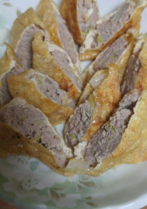 油揚げの餃子風-レシピのメイン写真
