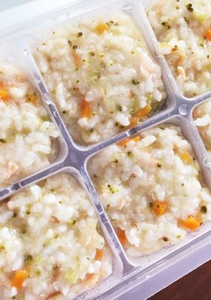 離乳食中期から後期 鮭の炊き込みごはん-レシピのメイン写真